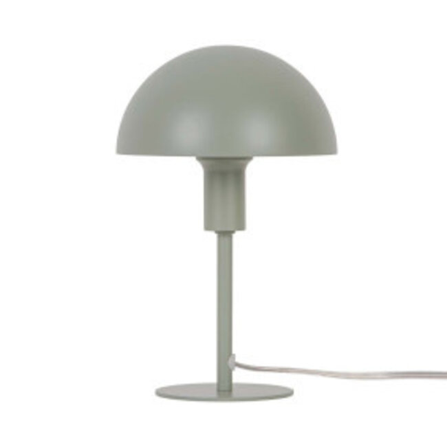 Ellen Mini Tafellamp Stoffig groen