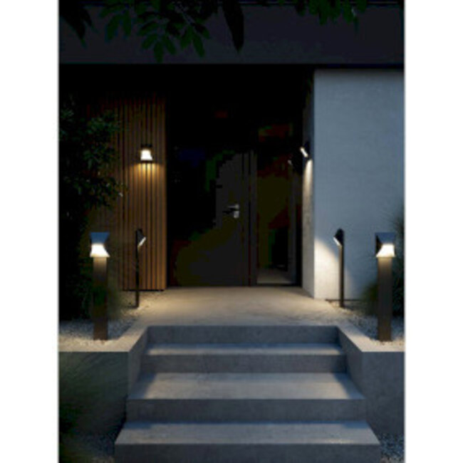 Pontio 15 Wandlamp Zwart