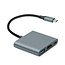 ROLINE Display Adapter USB Typ C - HDMI, USB 3.2 Gen 1 Typ A, Typ C PD