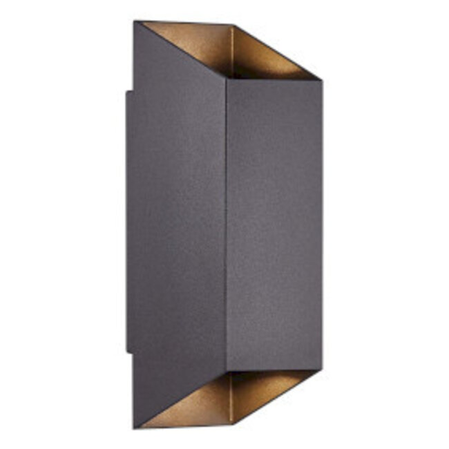 Nico Square 22 Wandlamp Zwart