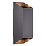 Nico Square 22 Wandlamp Zwart