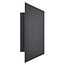 Nico Square 22 Wandlamp Zwart