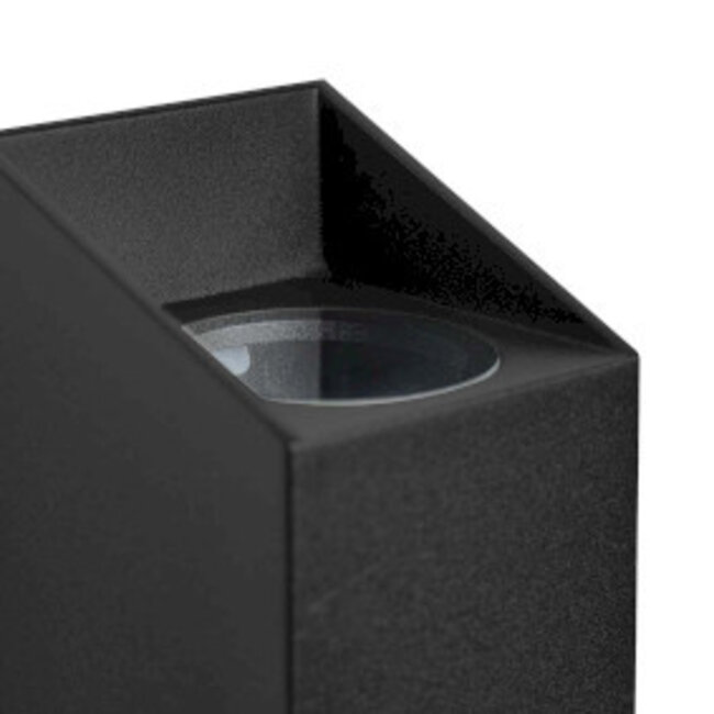 Nico Square 22 Wandlamp Zwart