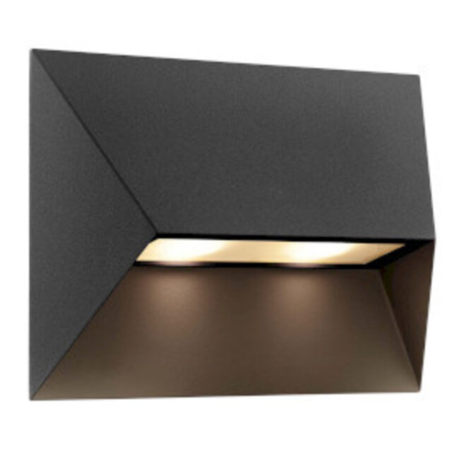 Pontio 27 Wandlamp Zwart
