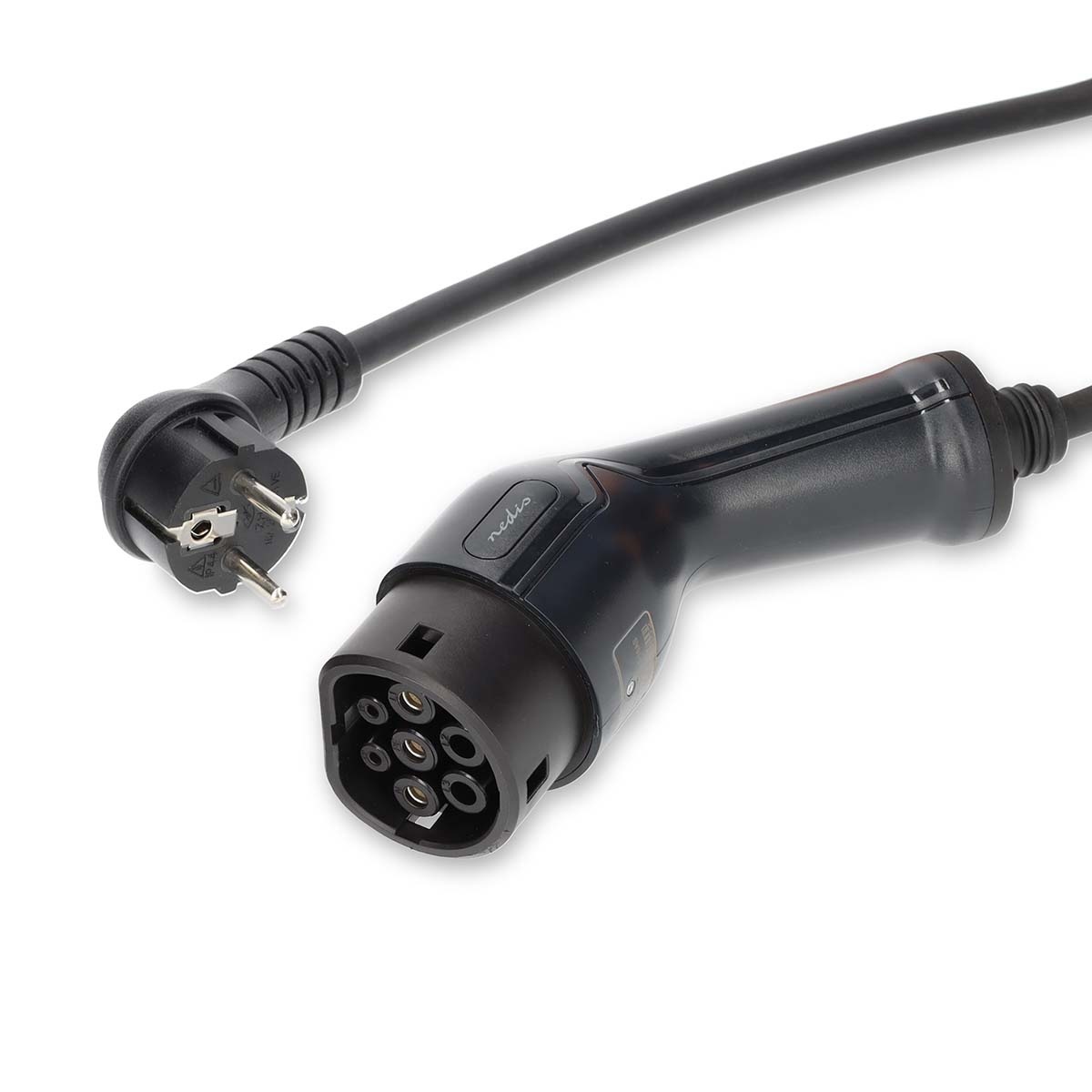 Draagbare oplader voor elektrische voertuigen - AT-N05V3V3-F 3G1.5 - 1380 / 2300 / 3680 W - 6 / 8 / 10 / 13 / 16 A - 1 Phase - 5.00 m - Zwart - Gift Box
