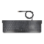 Delock USB Keyboard wired 1.5 m black with XXL letters and Illumination