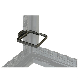 Schroff SCHROFF VARISTAR kabelgeleider Plastic, 100x100, voor aan de profielen (tbv rack van 800 mm breed)