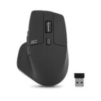 ACT ACT Draadloze multi-connect muis Bluetooth of USB-A ontvanger, 2400 DPI met stille klik, gemaakt van gerecyclede materialen