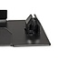 19 inch blindpaneel | toolfree (snap-in) | 1U | zwart