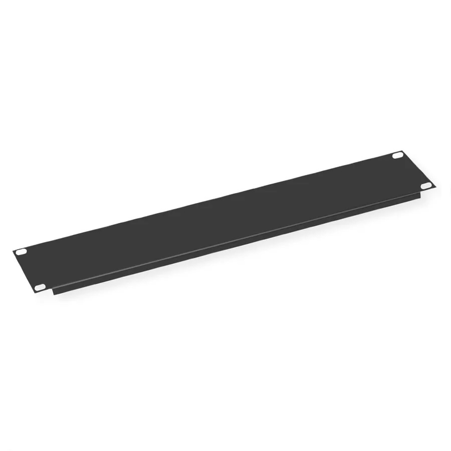Value 26.99.0299 19 inch Patchkast-afdekking Zwart (RAL 9005)