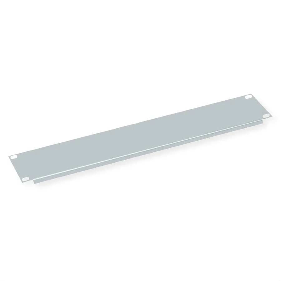 Roline Value 26.99.0296. Soort: Blinde paneel, Kleur van het product: Grijs, Materiaal behuizing: Metaal. Maat: 48,3 cm (19")"