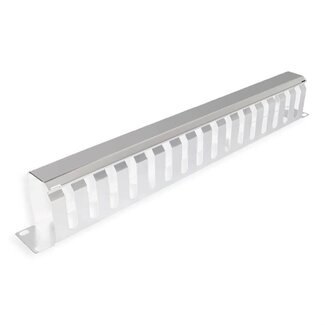 Value 19 inch kabelrangeerkanaal | 60 mm diep | 1U | grijs