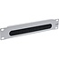 10 inch doorvoerpaneel met borstel | 1U | grijs