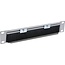 10 inch doorvoerpaneel met borstel | 1U | grijs