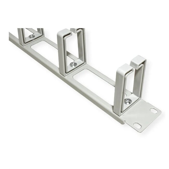 19 inch doorvoerpaneel met 5 ogen (C-type) | 1U | grijs