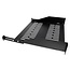 19 inch legplank | 40 cm diep | max. 25 kg | 2U | zwart