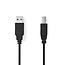 Nedis USB-A - USB-B kabel | USB2.0 | tot 2A | 2 meter