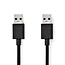 Nedis USB-A kabel | USB3.0 5 Gbps | tot 2A | zwart | 1 meter
