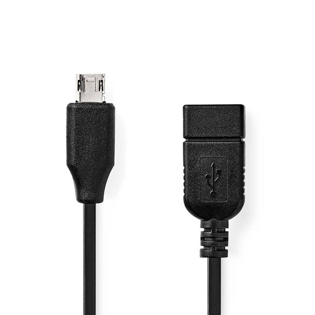 Nedis Micro USB - USB-A adapter | USB2.0 | OTG | 0,20 meter