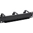 10 inch blindpaneel met 3 kabelogen (G-type) | 1U | zwart