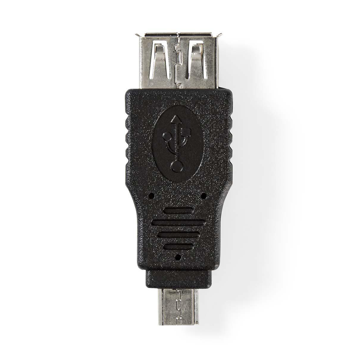 USB Micro B mannelijk - USB A vrouwelijk Adapter