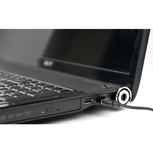 USB-A (m) - USB-C (v) adapter | compact | USB2.0 | zwart