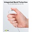 Goobay USB-C - USB-A Supersoft Textile kabel | USB2.0 | PD 60W | wit | 2 meter
