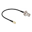 Delock Antenna Cable TNC jack to SMB plug RG-174 20 cm