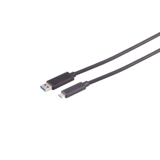 S-Impuls Optisches USB-A Anschlusskabel, USB-C, 3.2, 5G, 30m