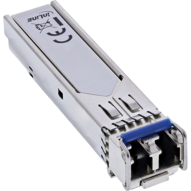 InLine® SFP module glasvezel 1310nm single mode met LC-sockets, 15km, 2,5 Gb/s