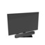 Cavus Draaibare TV voet geschikt voor Sonos Beam & TV (medium)