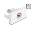 Delock Easy 45 Module RCA female to RCA female red / white