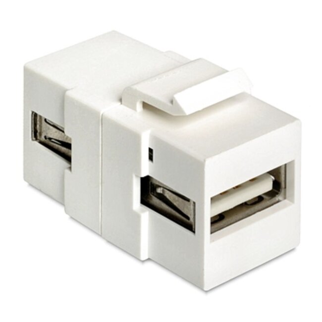 USB-A Keystone module | USB2.0 | wit