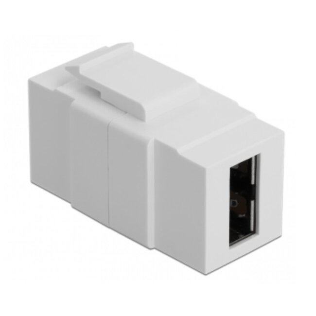 Easy-USB-A Keystone module | USB2.0 | wit