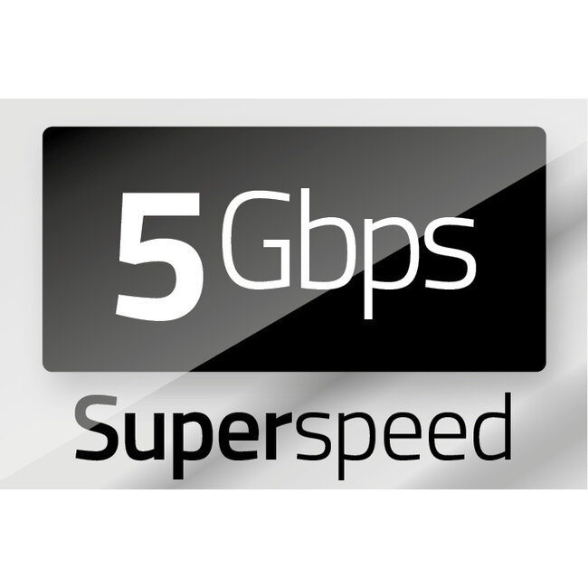 USB-A Keystone module | USB3.0 5 Gbps | wit