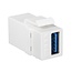 USB-A Keystone module | USB3.0 5 Gbps | wit