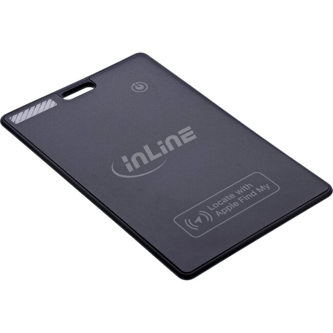 InLine® Wallet Finder, slimme kaart voor de portemonnee, Qi-opladen, 100mAh