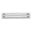Delock 19 inch patch panel met kabelgeleiding | voor 48 Keystone modules | 2U | grijs