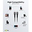 Goobay USB-C Supersoft Textile kabel | USB2.0 | PD 60W | zwart | 2 meter