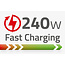 Delock USB-C verlengkabel | haaks/recht | USB4 20 Gbps | PD 240W | 4K 60Hz | 2 meter