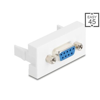 DeLOCK Delock Easy 45 Module Sub-D 9 fermale to female 22.5 x 45 mm