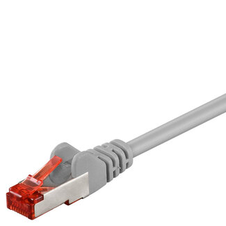 OTB CAT 6 Netzwerkkabel S/FTP PIMF CU grau 1m