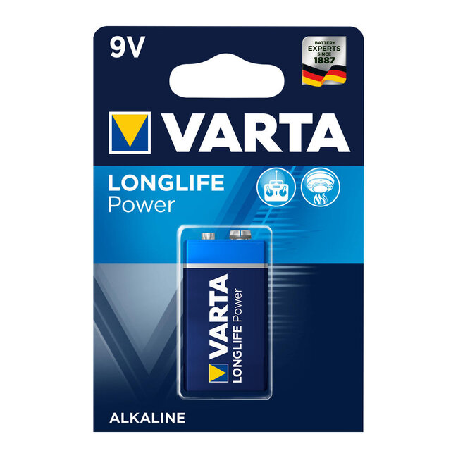 Varta Batterie Longlife Power 9V E-Block 4922