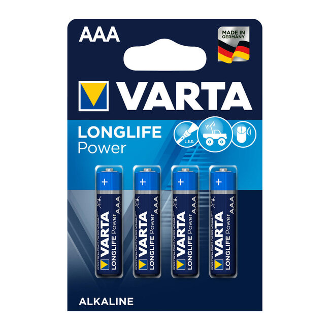Varta Batterie Longlife Power AAA Micro 4903 - 4er-Blister