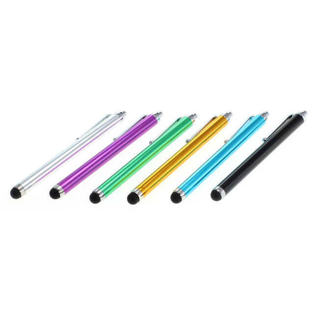 OTB Stylus-Eingabestift mit Soft Tip-Spitze farbig - Set mit 6 Stück