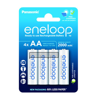 OTB Panasonic eneloop 4x AA 2000mAh - 4er Blister (BK-3MCDE/4CP)