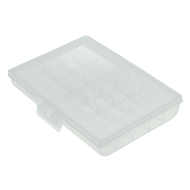 Transportbox für Akkus / Batterien - Mignon (AA) / Micro (AAA) - 10er-Box