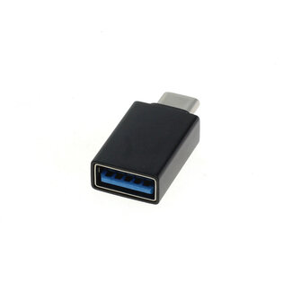OTB OTB Adapter Slim kompatibel zu USB Type C (USB-C) Stecker auf USB-A 3.0 Buchse - OTG Support