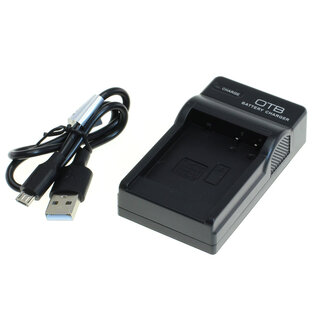 OTB OTB Akkuladestation DC-K kompatibel zu Panasonic BLG10 / BLE9 / BLH7E
