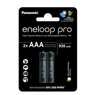 OTB Panasonic eneloop pro 2x AAA 930mAh - 2er Blister (BK-4HCDE/2CP)